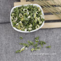 Nhẫn hành tây màu xanh lá cây và trắng khô